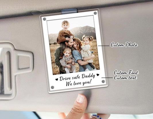 Photo Car visor clip